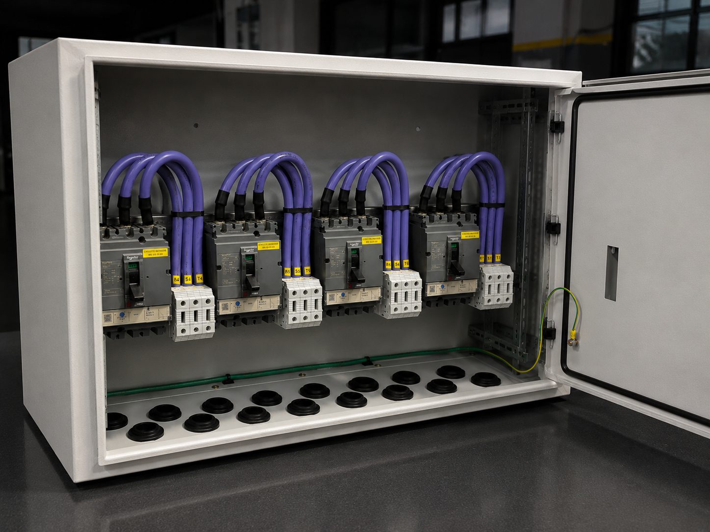 360 Energy — gabinete parque solar 7